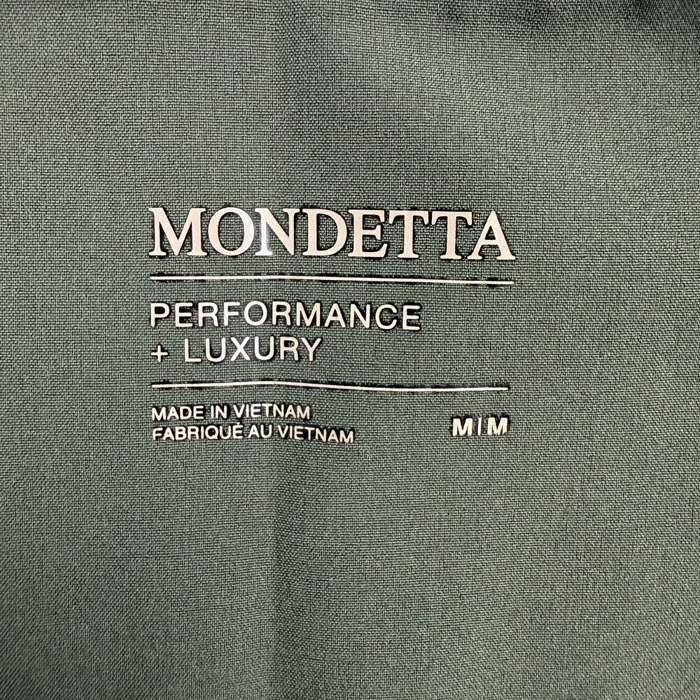 Mondetta Olive Green Drawstring Waist Short Sleeve Dress M - Picture 4 of 10